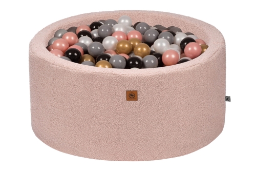 Basen z kulkami różowy baranek | BOUCLE