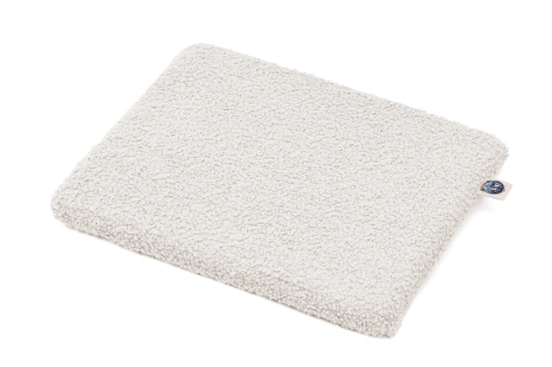 Podkładka podwyższająca do fotelika kremowy baranek | BOUCLE