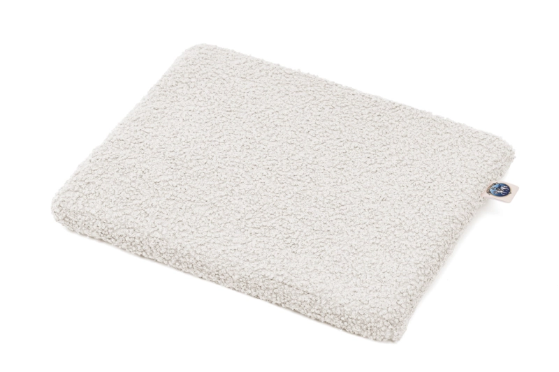 Podkładka podwyższająca do fotelika kremowy baranek | BOUCLE