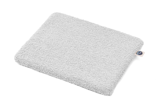 Podkładka podwyższająca do fotelika szary baranek | BOUCLE