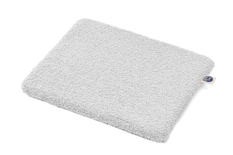 Podkładka podwyższająca do fotelika szary baranek | BOUCLE