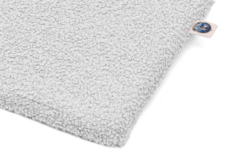 Podkładka podwyższająca do fotelika szary baranek | BOUCLE