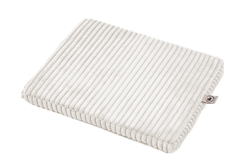 Podkładka podwyższająca do fotelika kremowy sztruks