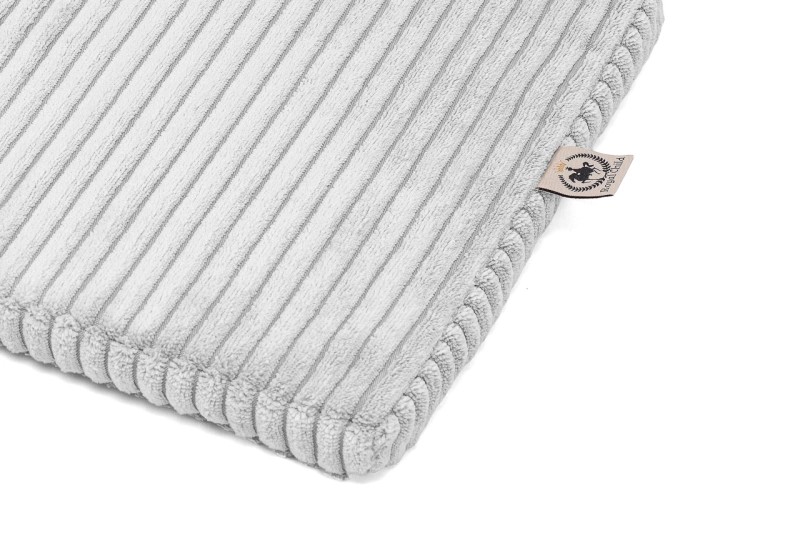 Podkładka podwyższająca do fotelika szary sztruks