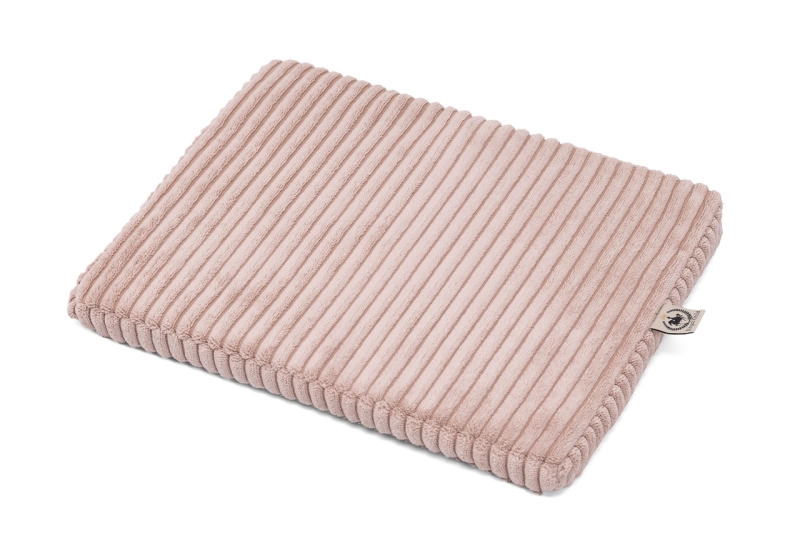 Podkładka podwyższająca do fotelika różowy sztruks