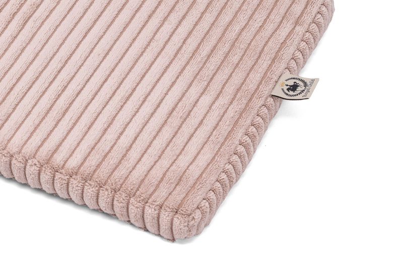 Podkładka podwyższająca do fotelika różowy sztruks