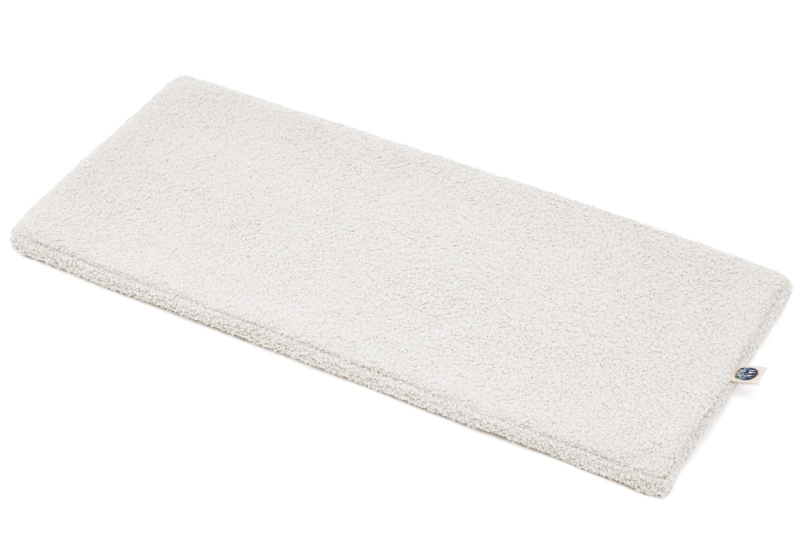 Podkładka podwyższająca do sofy kremowy baranek | BOUCLE