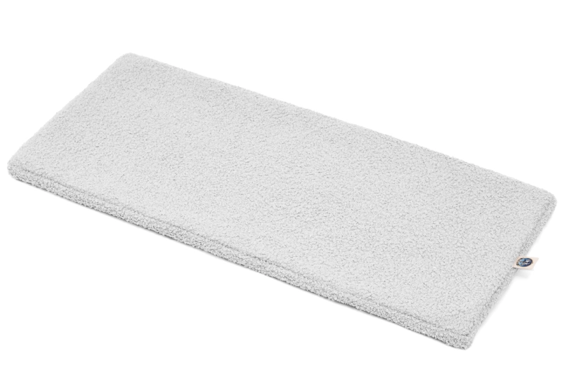 Podkładka podwyższająca do sofy szary baranek | BOUCLE