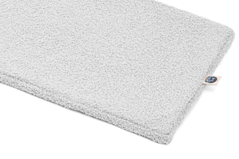 Podkładka podwyższająca do sofy szary baranek | BOUCLE