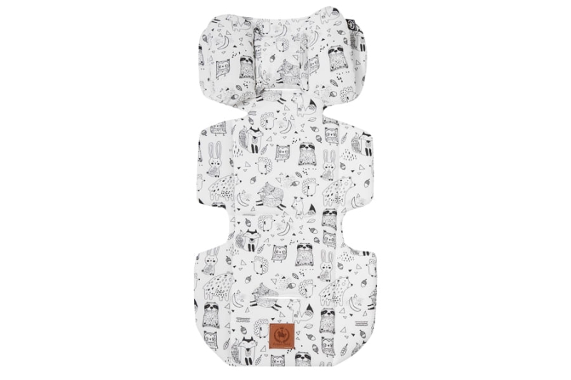 Wkładka do fotelika MEMORY- skandynawskie biało czarne wzory