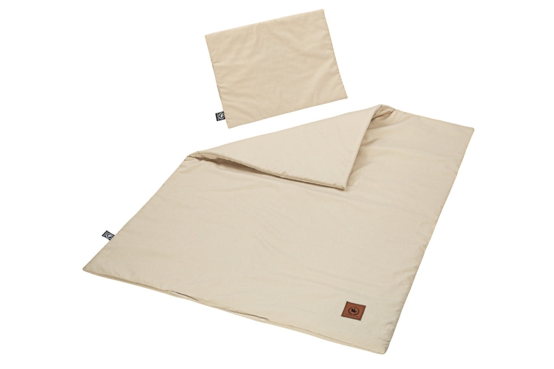 Pościel z wypełnieniem 75x100 z poduszką kremowa