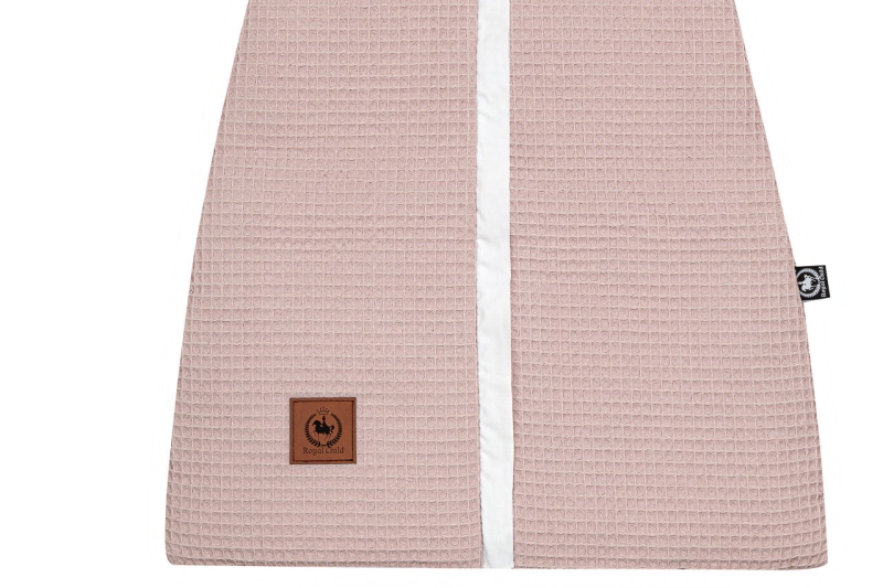 Śpiworek do spania od 0 do 1 lat różowy wafelek 