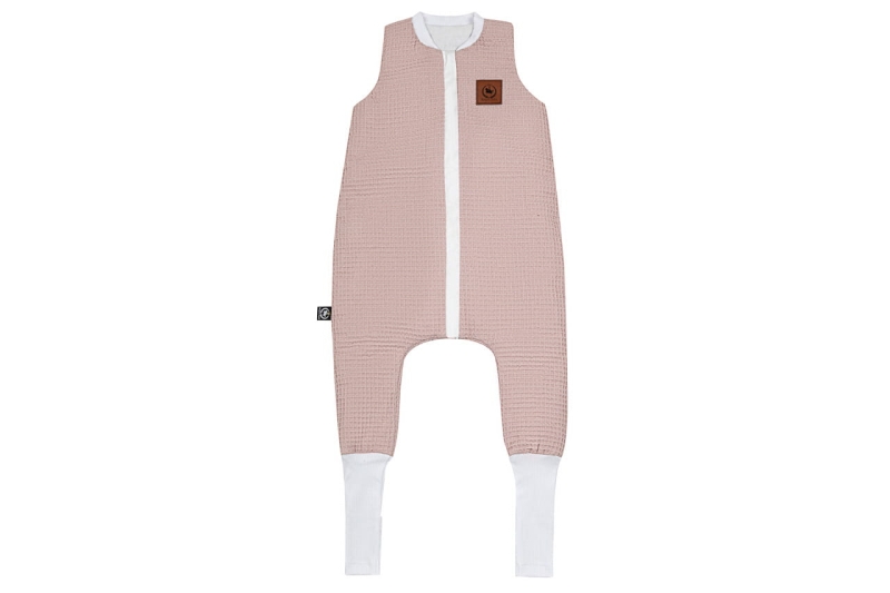 Śpiworek różowy waffle od 3 do 5 lat