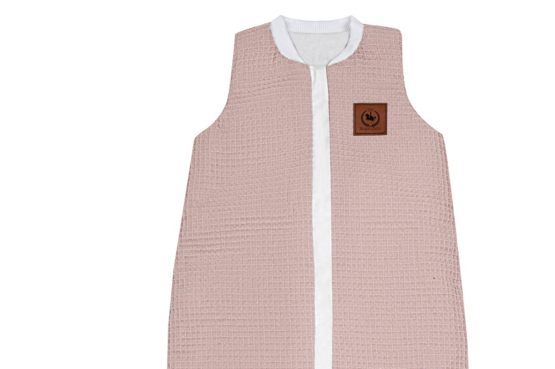 Śpiworek różowy waffle od 3 do 5 lat